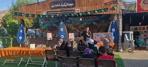 موکب «میهمانان کوچک امام حسین(ع)» به مناسبت اربعین حسینی در مرز تمرچین پیرانشهر