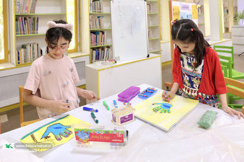 کارگاه نقاشی مرکز 16 کانون استان تهران