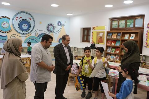 بازدید معاون استاندار اصفهان از مراکز کانون پرورش فکری؛ تابستان کودکان زیر ذره‌بین مسئولان