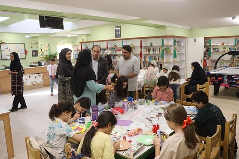 بازدید معاون استاندار اصفهان از مراکز کانون پرورش فکری؛ تابستان کودکان زیر ذره‌بین مسئولان
