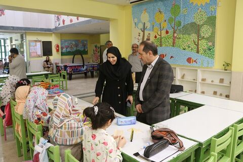 بازدید معاون استاندار اصفهان از مراکز کانون پرورش فکری؛ تابستان کودکان زیر ذره‌بین مسئولان