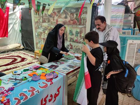 کرمانشاه.  خدمت‌رسانی به زائران