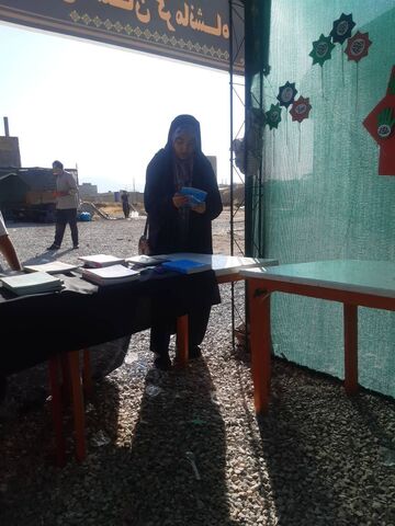 کرمانشاه.  خدمت‌رسانی به زائران