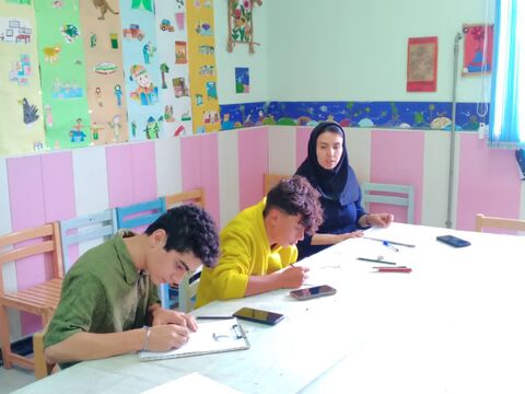 گزارش تصویری از شور و نشاط کارگاه‌های تابستانی کانون خلخال
