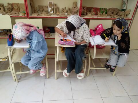 گزارش تصویری از شور و نشاط کارگاه‌های تابستانی کانون خلخال