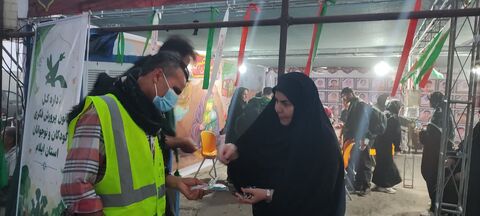 روایت تصویری پنجم از موکب حضرت قاسم ع کانون استان ایلام در پایانه مرزی مهران