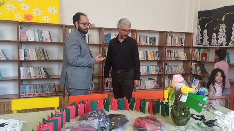 در راستای اجرای پویش ملی هدیه خوبان؛نمایشگاه "دست‌سازه‌های حسینی" اعضای کانون همدان افتتاح شد
