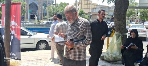 کرمانشاه.  موکب‌های اربعینی