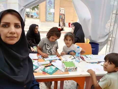 کرمانشاه.  موکب‌های اربعینی