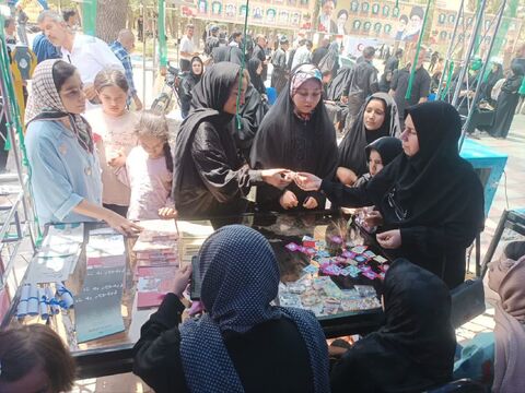 کرمانشاه.  موکب‌های اربعینی