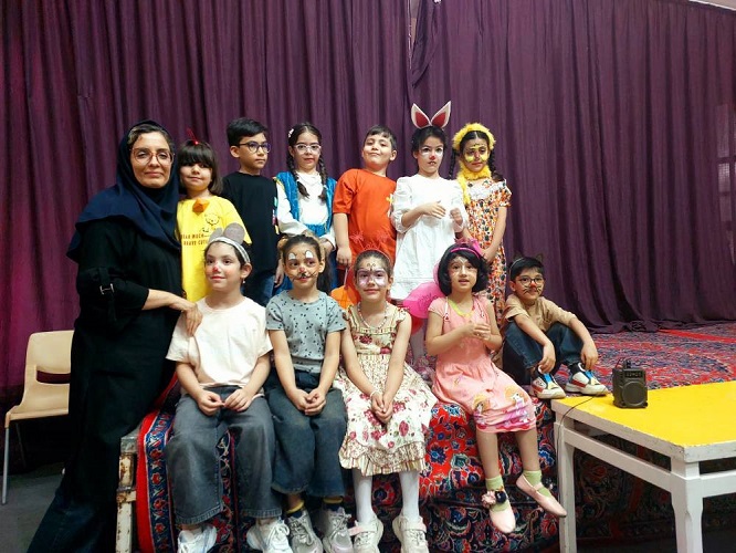 آیین پایانی ترم نخست کارگاه‌های تئاتر خلاق و تئاتر صحنه در مرکز شماره ۳ کانون پرورش فکری اصفهان