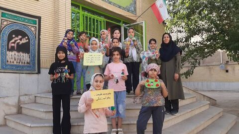 تابستان در کانون استان اصفهان؛ رقص رنگ‌ها، قصه و بازی در قاب تصاویر