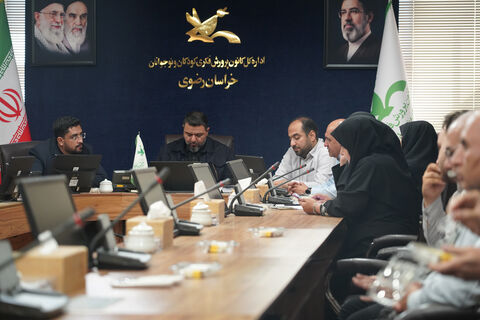 برگزاری شورای اداری کانون خراسان رضوی با حضور دکتر محمدپور، معاون توسعه و مدیریت منابع کانون