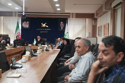 برگزاری شورای اداری کانون خراسان رضوی با حضور دکتر محمدپور، معاون توسعه و مدیریت منابع کانون