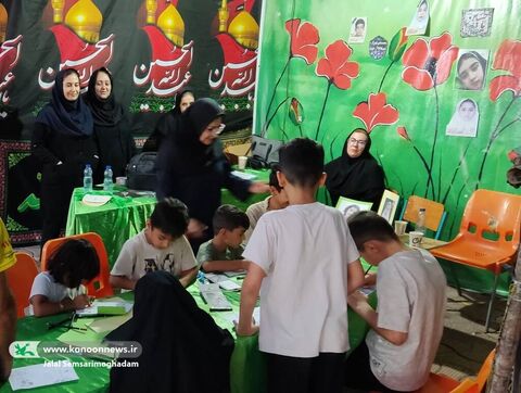 موکب‌ اربعینی کانون در استان  کردستان