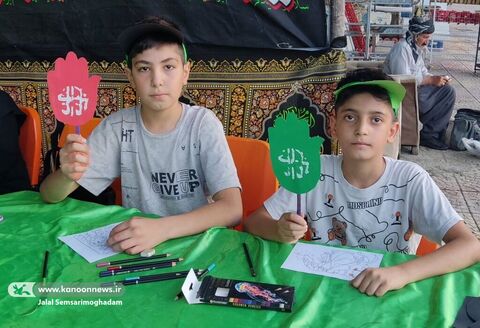 موکب‌ اربعینی کانون در استان  کردستان