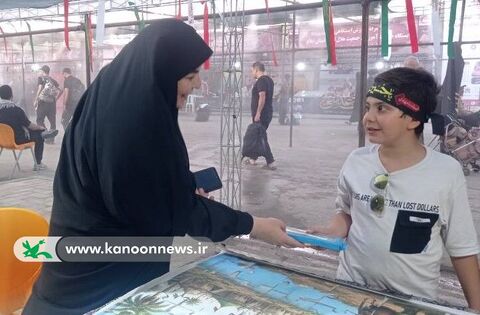 موکب‌ اربعینی کانون در استان  ایلام