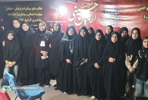 موکب‌ اربعینی کانون در استان  ایلام