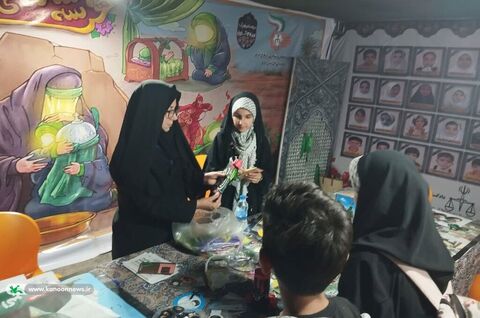 موکب‌ اربعینی کانون در استان  ایلام