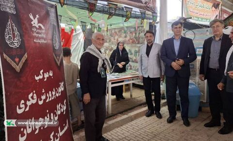 موکب‌ اربعینی کانون در استان  کرمانشاه