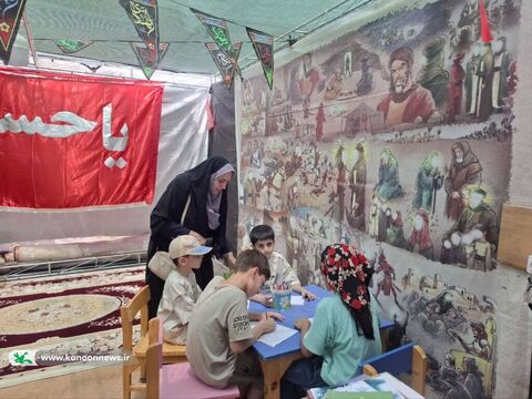 موکب‌ اربعینی کانون در استان  کرمانشاه