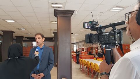 کرمانشاه.  نشست با معاون توسعه و مدیریت منابع