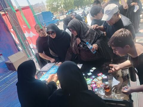 کرمانشاه.  در مسیر اربعین