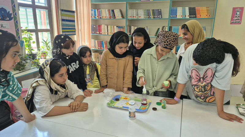 برنامه‌های تابستانی مرکز ۴ کانون اردبیل با کارگاه‌های مهارتی و معنوی در حال اجراست