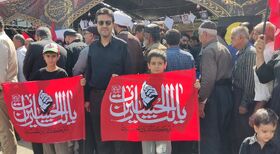 موکب کانون کردستان؛ میعادگاه کودکان و نوجوانان عاشق امام حسین(ع) در سنندج