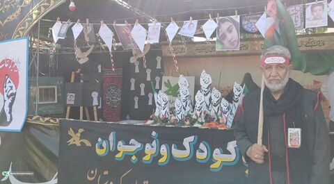 «باید برخاست»؛ وقتی کودکان و نوجوانان کانون، خادمان کوچک زائران حسین(ع) شدند.