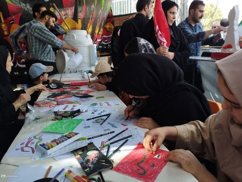 «باید برخاست»؛ وقتی کودکان و نوجوانان کانون، خادمان کوچک زائران حسین(ع) شدند.