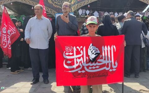 «باید برخاست»؛ وقتی کودکان و نوجوانان کانون، خادمان کوچک زائران حسین(ع) شدند.