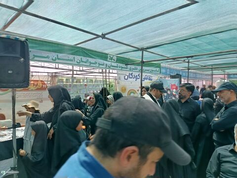 غرفه جاماندگان اربعین_مرکزی