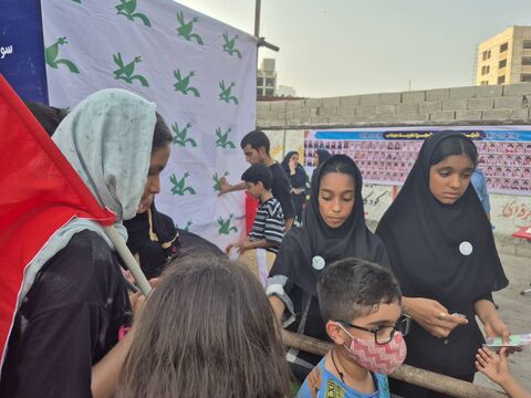 کانون یاران هرمزگانی با «موکب حسینی» به استقبال جاماندگان اربعین رفتند