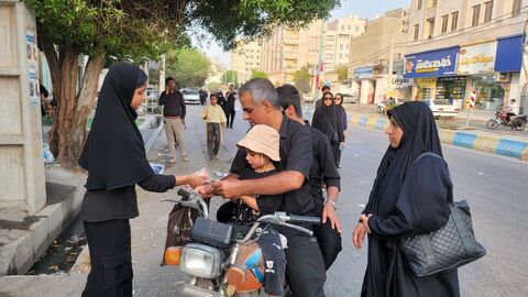 کانون یاران هرمزگانی با «موکب حسینی» به استقبال جاماندگان اربعین رفتند