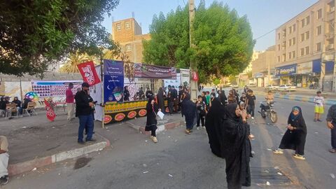 کانون یاران هرمزگانی با «موکب حسینی» به استقبال جاماندگان اربعین رفتند