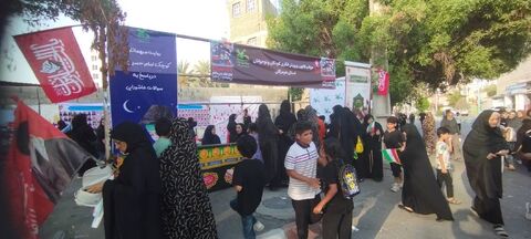 کانون یاران هرمزگانی با «موکب حسینی» به استقبال جاماندگان اربعین رفتند