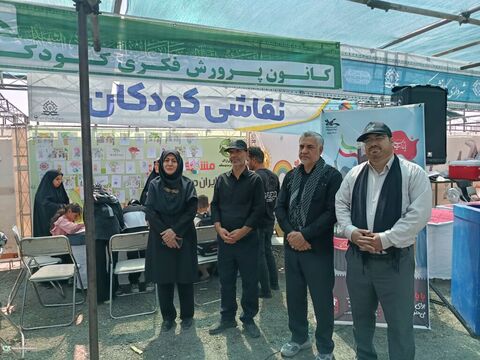 غرفه جاماندگان اربعین_مرکزی
