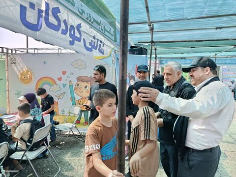 غرفه جاماندگان اربعین_مرکزی