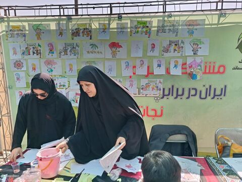 غرفه جاماندگان اربعین_مرکزی