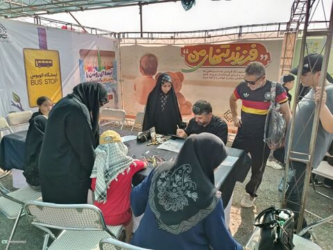 غرفه جاماندگان اربعین_مرکزی