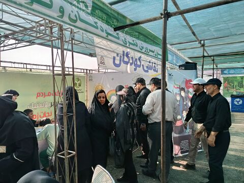 غرفه جاماندگان اربعین_مرکزی
