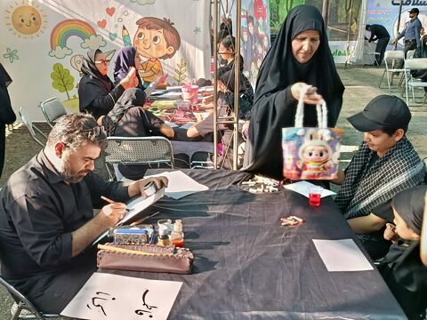 غرفه جاماندگان اربعین_مرکزی
