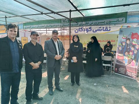 غرفه جاماندگان اربعین_مرکزی