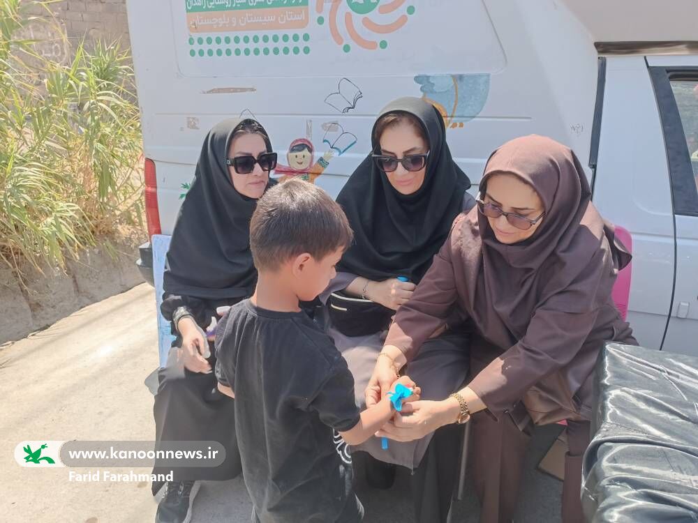 کانون پرورش فکری سیستان و بلوچستان همقدم با جاماندگان اربعین