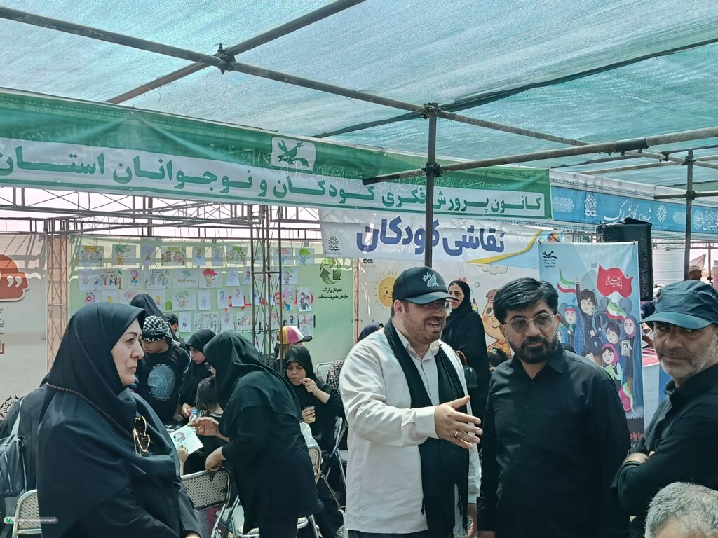 خدمت بی‌وقفه کانون استان مرکزی به زائران کوچکِ جاماندگان اربعین