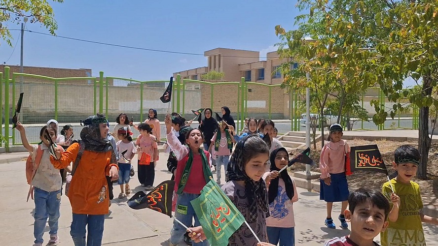 قدمهای کوچک، عشق بزرگ؛ ویژهبرنامه اربعین در کانون شماره ۲ اردستان