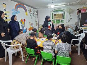 نشاط و دانایی در بندر معلم؛ مرکز بندرلنگه با «کاروان کتاب» به استقبال کودکان رفت