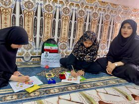 فعالیت‌های فرهنگی سفیر اربعینی کانون کرمانشاه در مسیر نجف تا کربلا