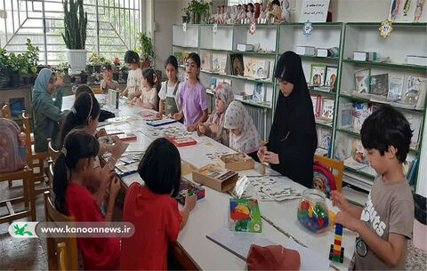 فعالیت‌های تابستانه خلاقانه مراکز کانون گیلان با «بازیکا»